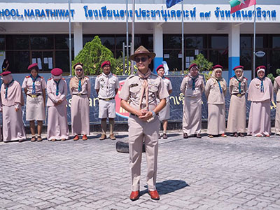 กิจกรรมเข้าค่ายพักแรมลูกเสือ เนตรนารี นักเรียนชั้นป.4-6 และม.1-2 ท่ามกลางบรรยากาศที่ร้อนและตามด้วยเย็น แต่ทุกคนสู้ๆขอขอบคุณทุกท่านที่มีส่วนเกี่ยวข้องครับผม@โรงเรียนราชประชานุเคราะห์ ๓๙ จังหวัดนราธิวาส(12/03/62)