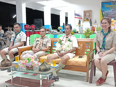 โครงการชุมนุมผู้บังคับบัญชาและลูกเสือคุณธรรมจังหวัดนราธิวาส ครั้งที่ ๓