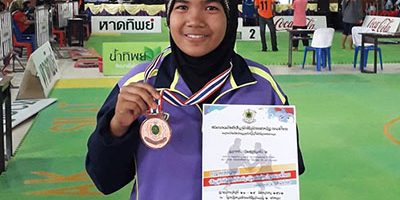 การแข่งขันกีฬาปันจักสีลัตชิงชนะเลิศแห่้งประเทศไทย คัดภาค ๔ (ภาคใต้)